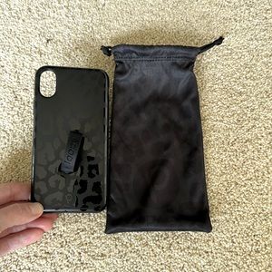 Loopy iPhone XR Midnight Leopard case